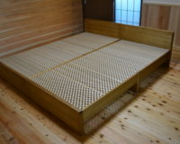 桐のベッド